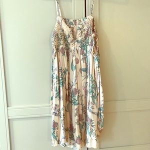 Beautiful Zara dress with off the shoulder sleeves